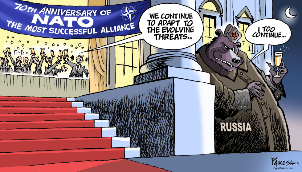  NATO 70TH ANNIVERSARY by Paresh Nath