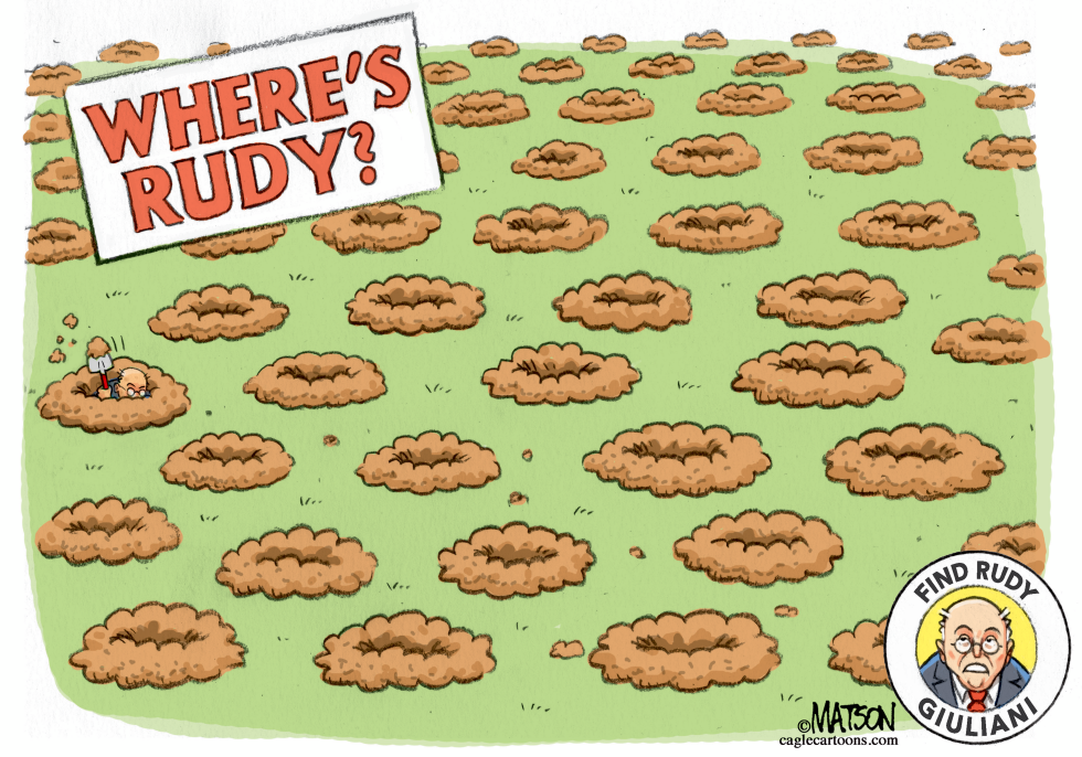  WHERE'S RUDY by R.J. Matson