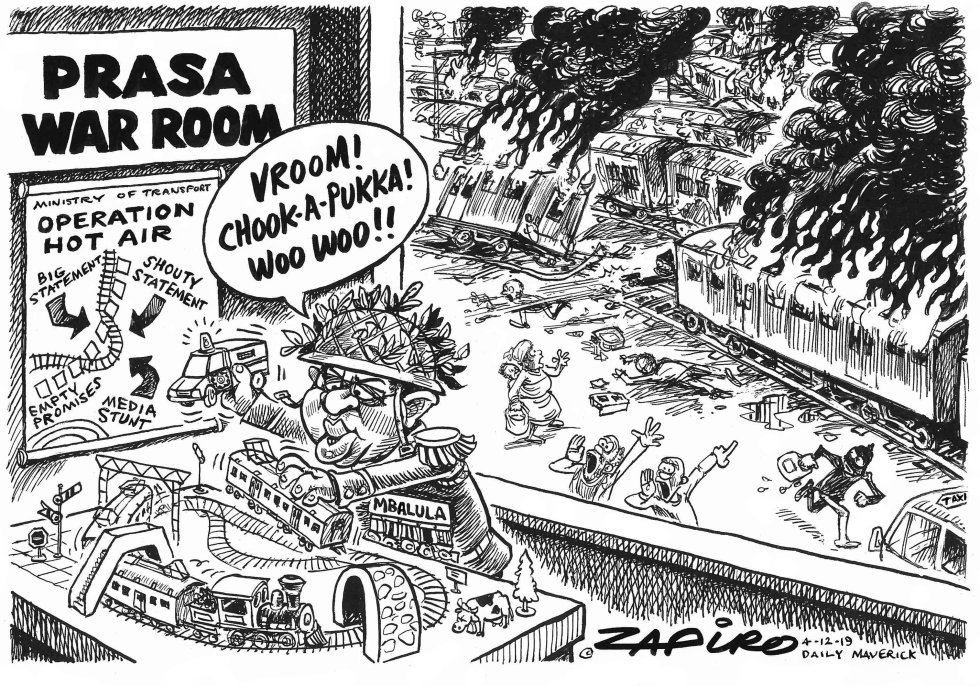 PRASA WAR ROOM by Zapiro