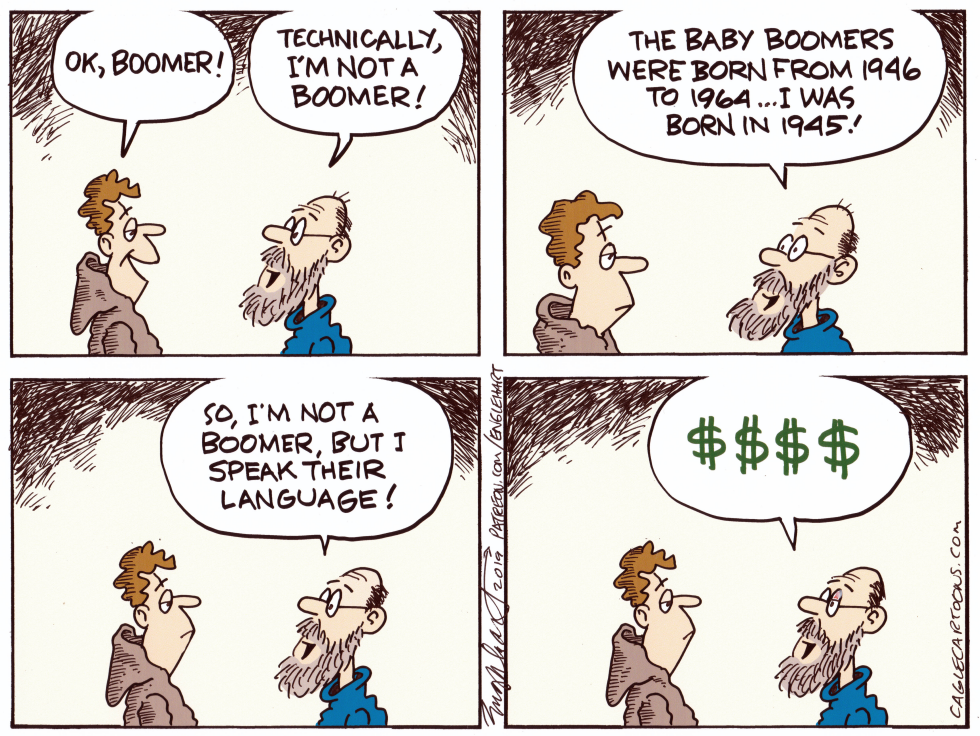 Baby Boomer Cartoons