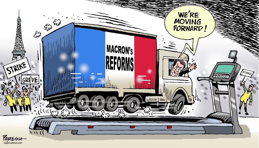  FRANCE NATIONWIDE STRIKE by Paresh Nath