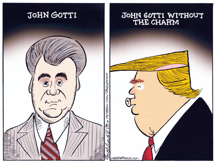 Trump and John Gotti