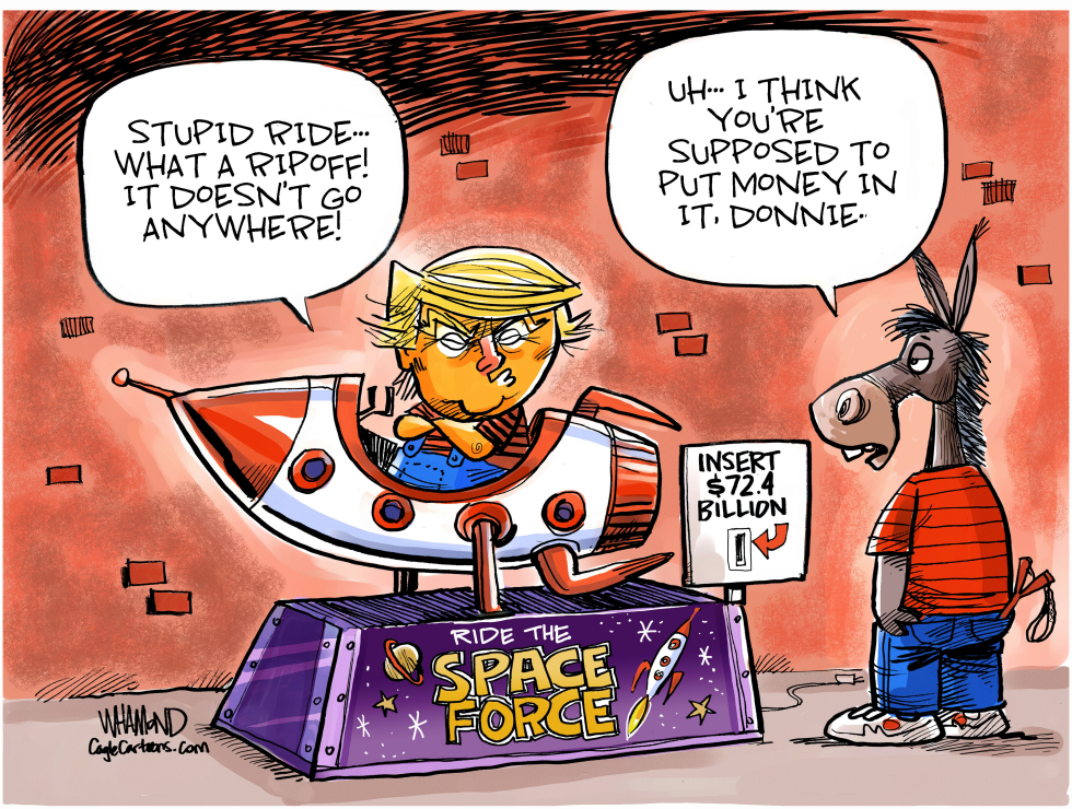  SPACE FORCE DEAL by Dave Whamond