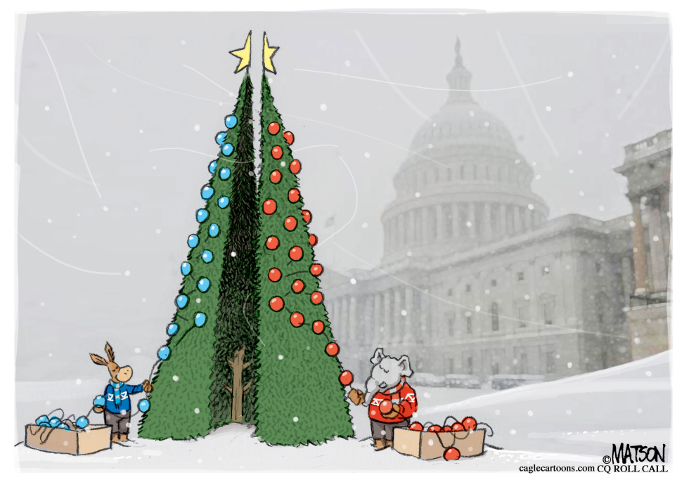 Divided Congress Trims Holiday Tree