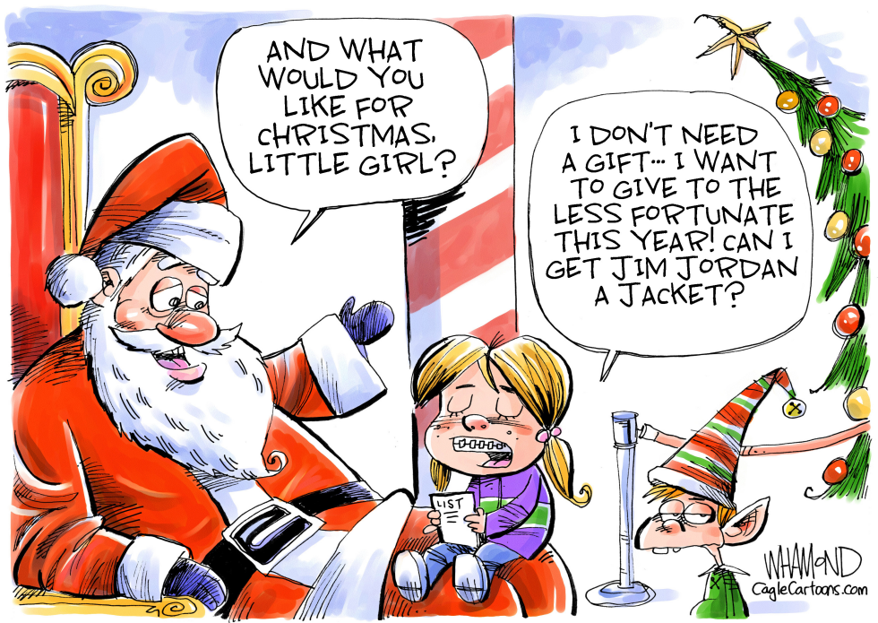  A JIM JORDAN CHRISTMAS by Dave Whamond