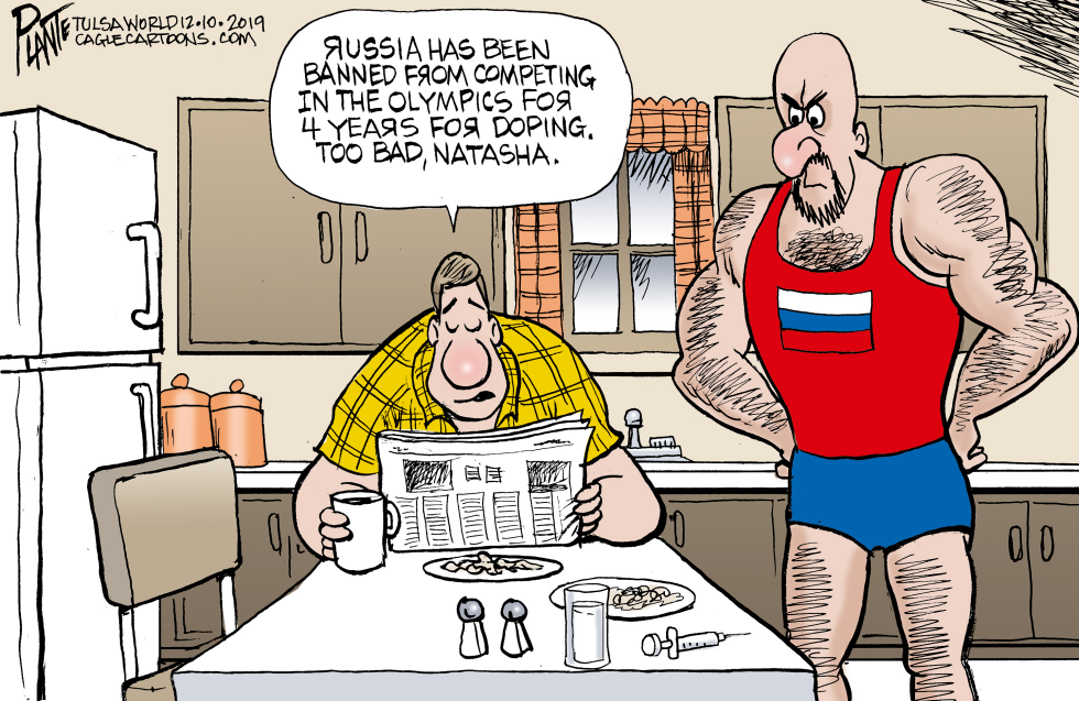Russia banned from Olympics