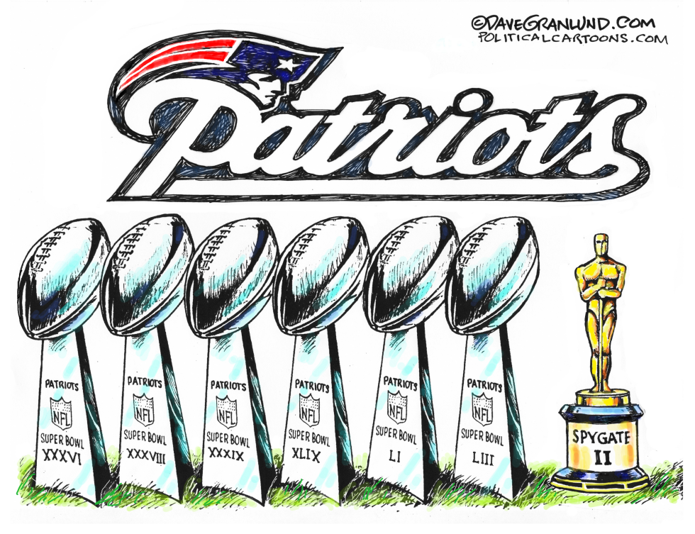  PATRIOTS SPYGATE II by Dave Granlund