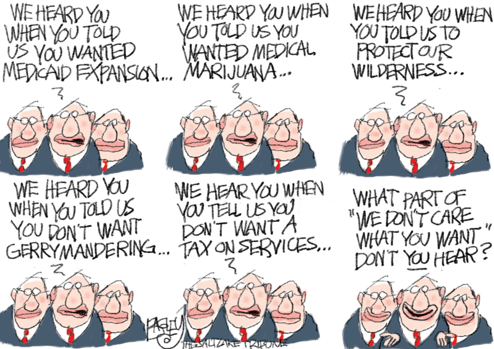  LOCAL HARD OF HEARING by Pat Bagley