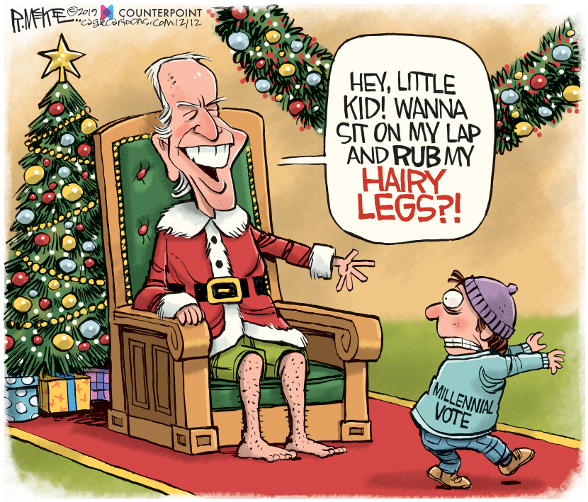 BIDEN HAIRY LEGS