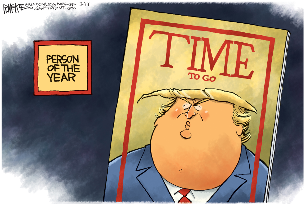  TRUMP TIME COVER by Rick McKee