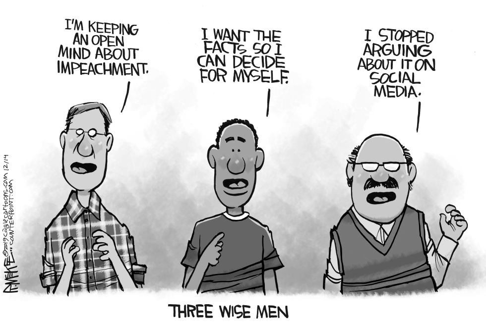  THREE WISE MEN by Rick McKee