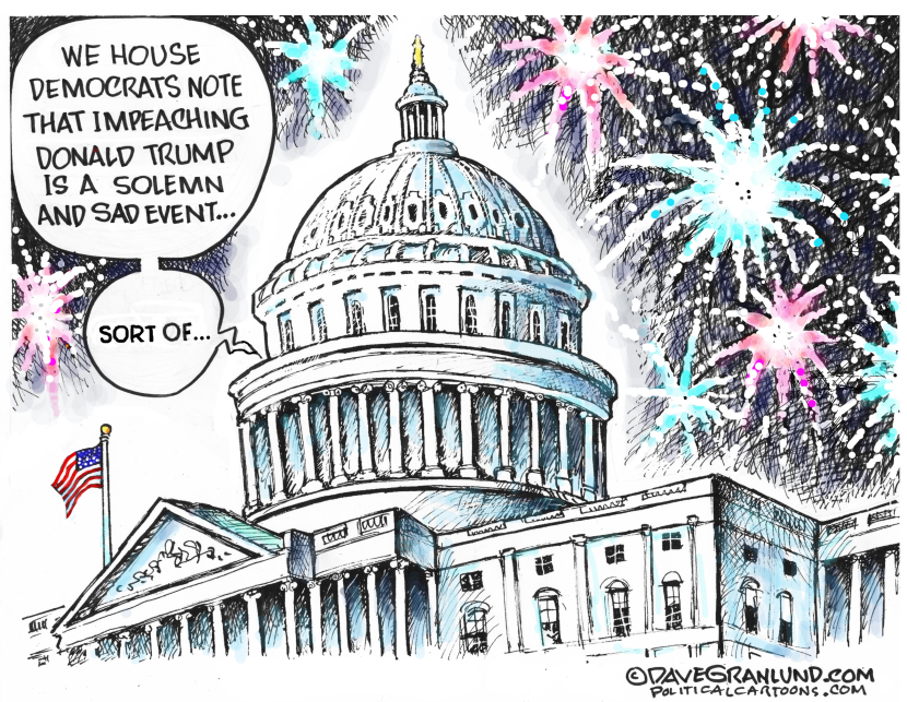 Solemn and sad impeachment
