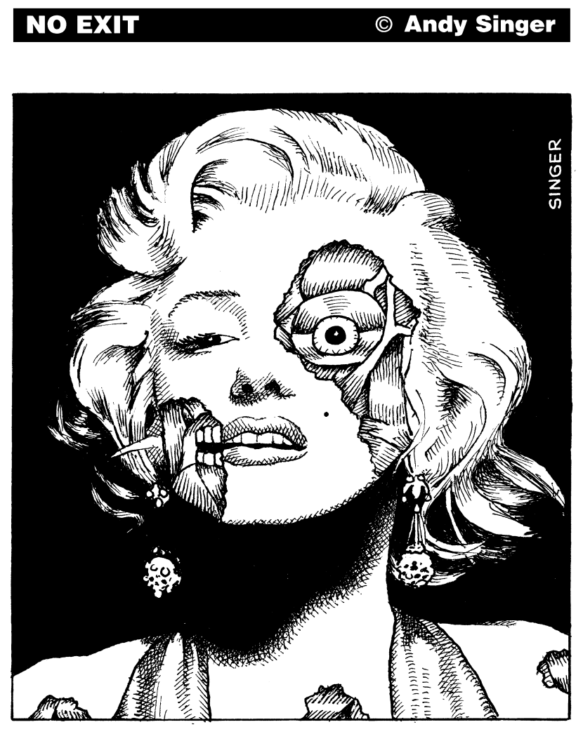 Marilyn Monroe Zombie