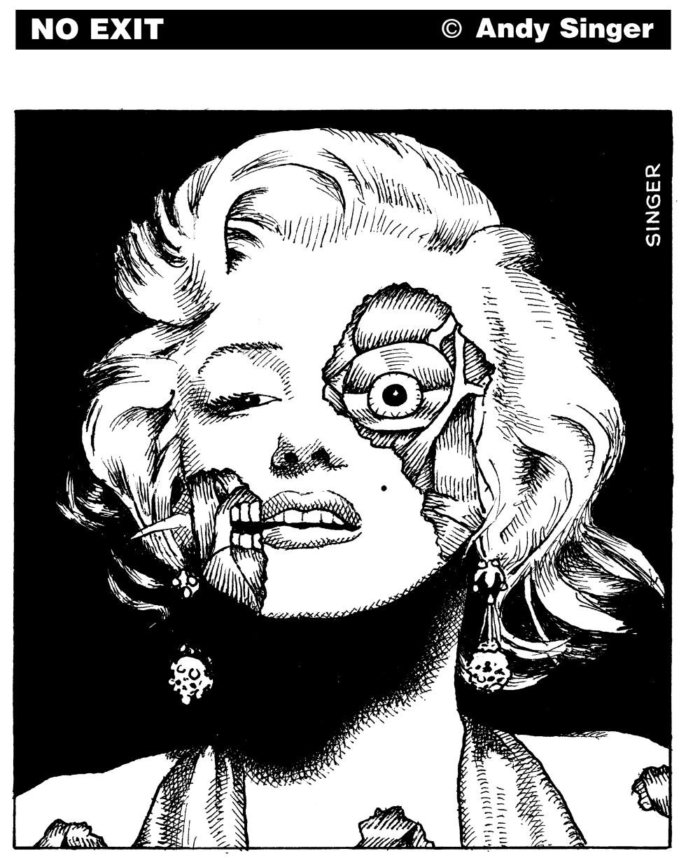 Marilyn Monroe Zombie