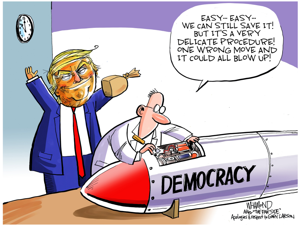 US democracy at stake