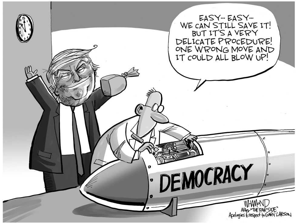 US democracy at stake
