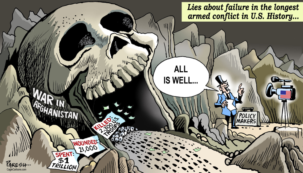 US lies on Afghanistan