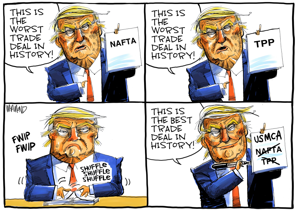  USMCA THE BEST TRADE DEAL IN THE WORLD by Dave Whamond