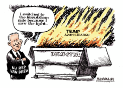 NJ CONGRESSMAN SWITCHES PARTY by Jimmy Margulies