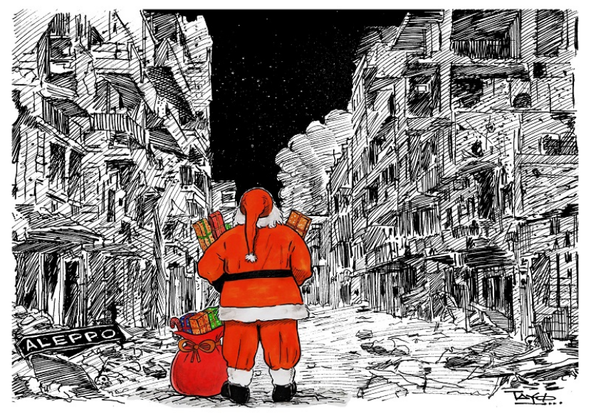 Still yet the Tragedy of Aleppo at Christmas