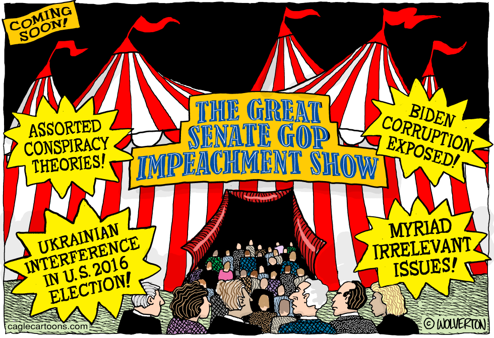  IMPEACHMENT CIRCUS by Monte Wolverton