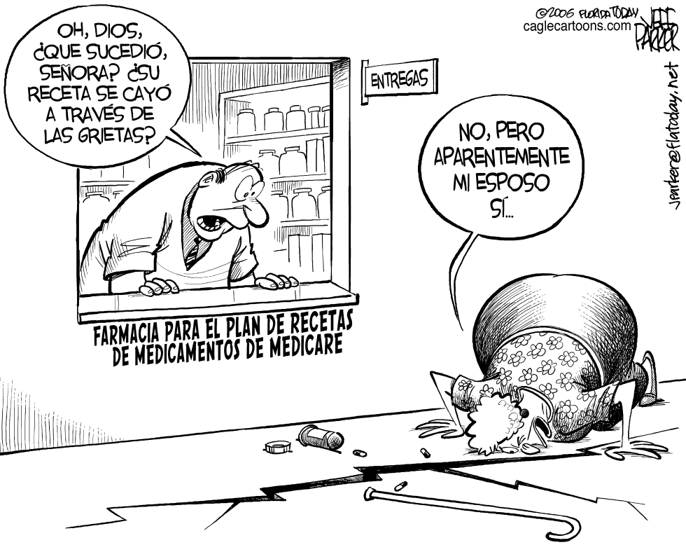 Grietas en el Plan de Recetas de Medicamentos