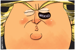 TRUMP IMPEACHED by Rick McKee