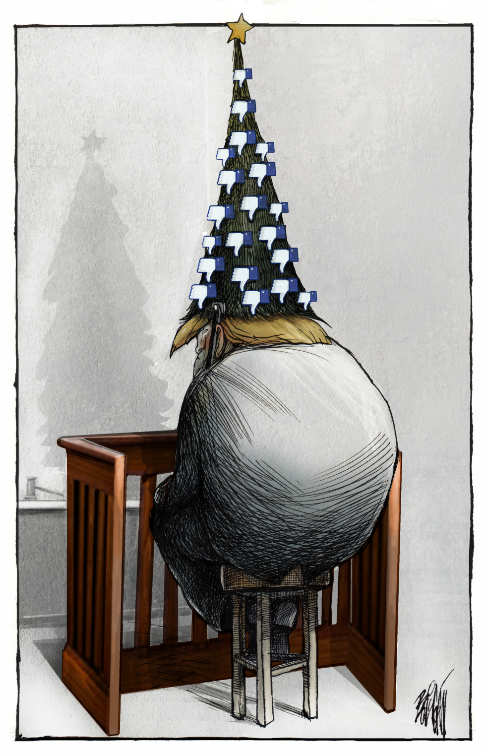  CHRISTMAS IMPEACHMENT by Angel Boligan