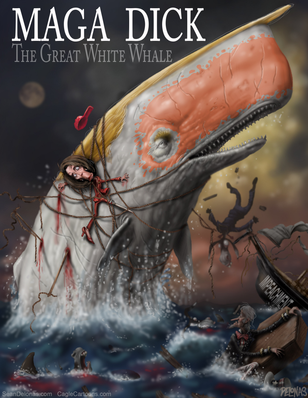 Moby Dick Trump MAGA