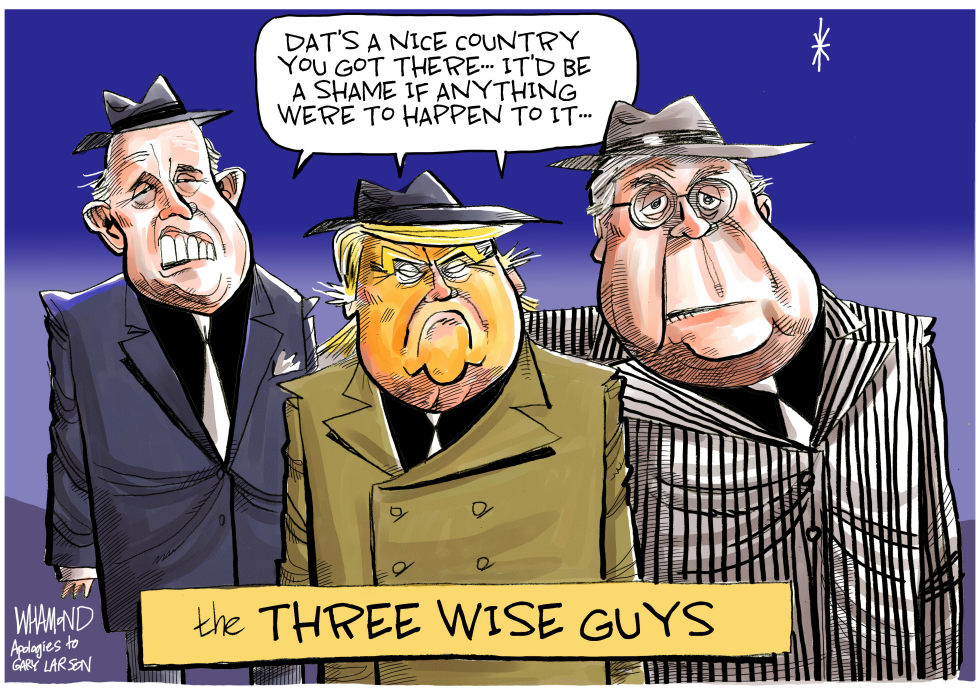  THE THREE WISE GUYS by Dave Whamond