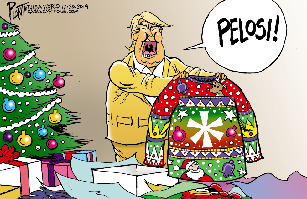 Trump gets a present