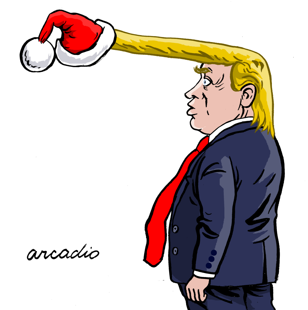 Precarious Christmas for Trump