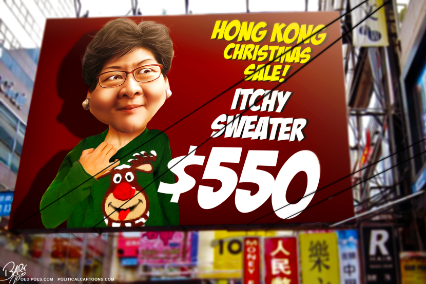 Hong Kong Christmas sale