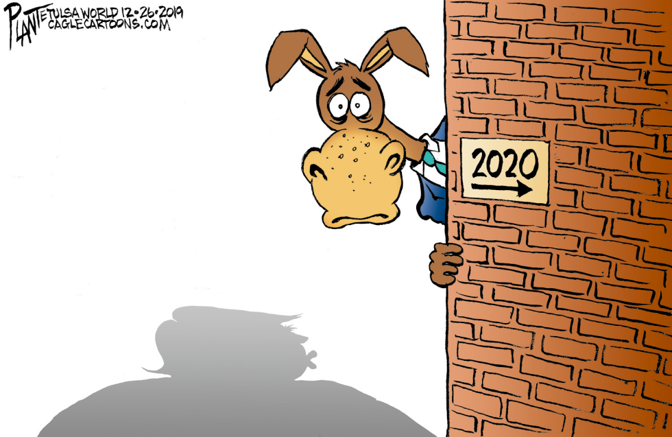  DEMOCRATS PEEK AT 2020 by Bruce Plante