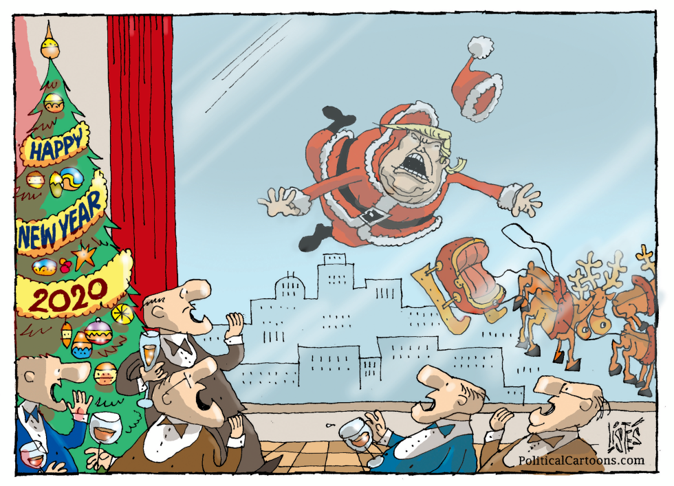 Trump Happy New Year Crash