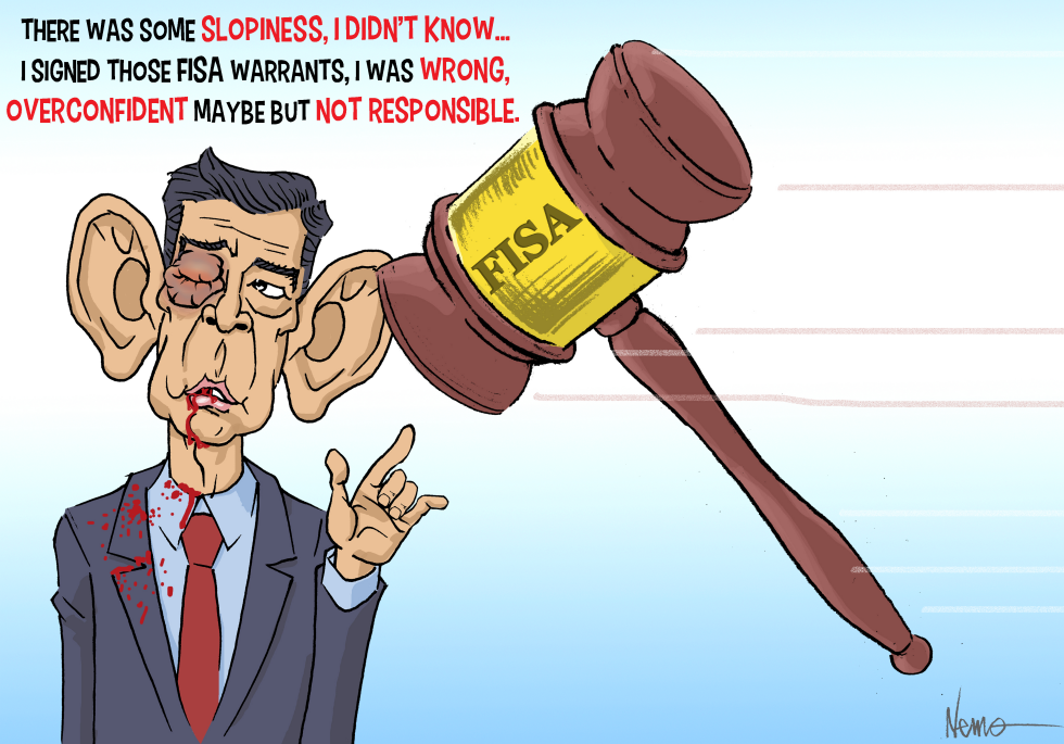 Comey Hit by FISA