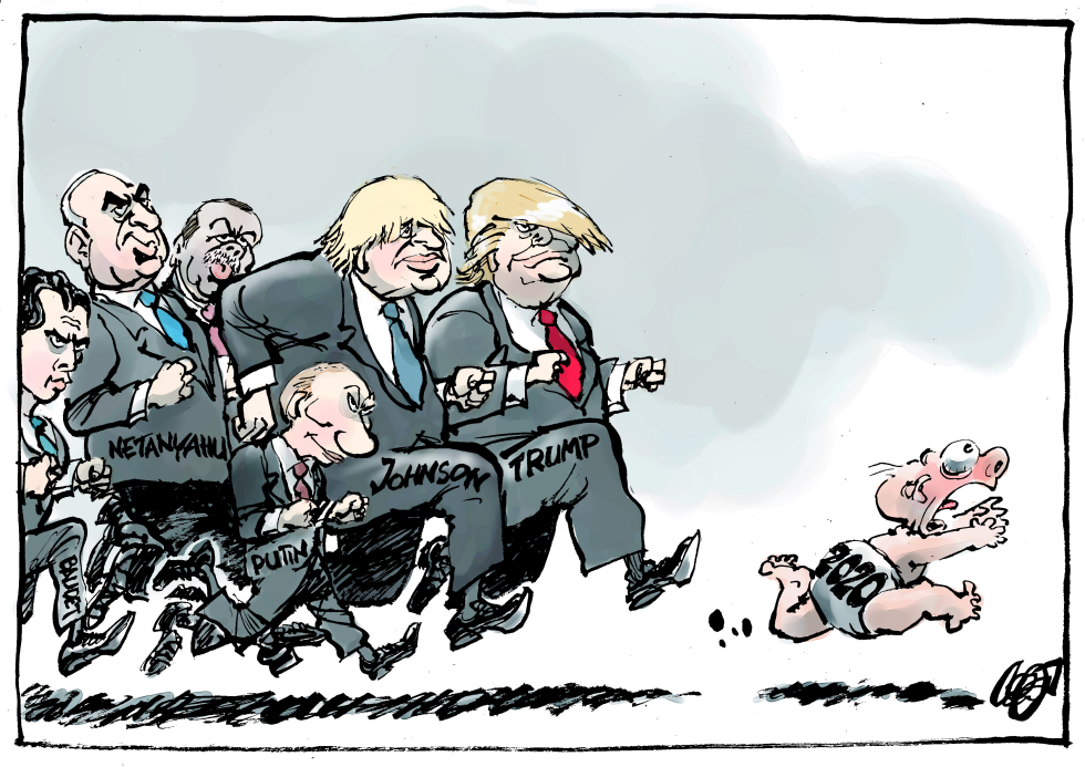  RIGHT WING LEADERS IN NEW YEAR by Jos Collignon