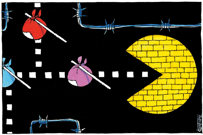 Migration Policy Games