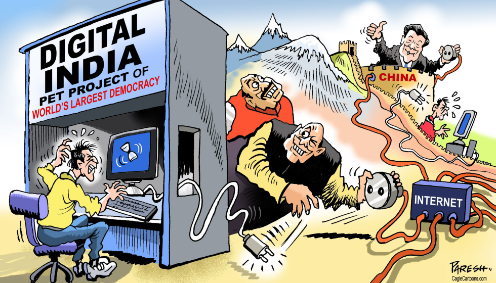 India internet curbs