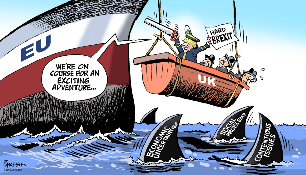 Hard Brexit course