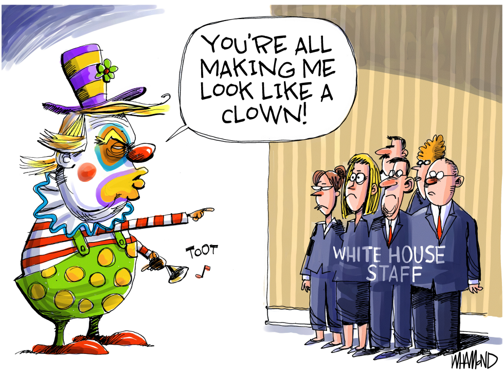  THE CLOWN SHOW by Dave Whamond