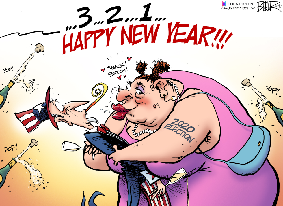  HAPPY 2020 by Nate Beeler