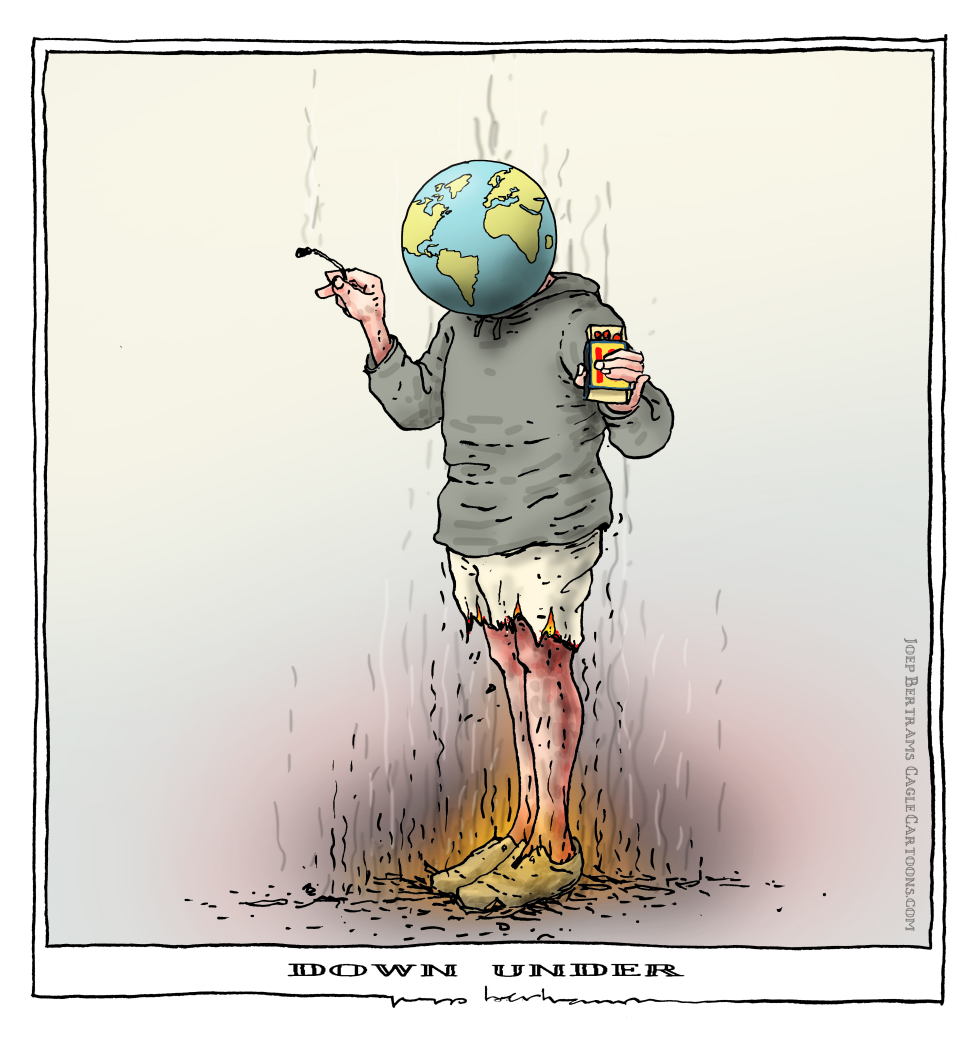  FIRES DOWN UNDER by Joep Bertrams