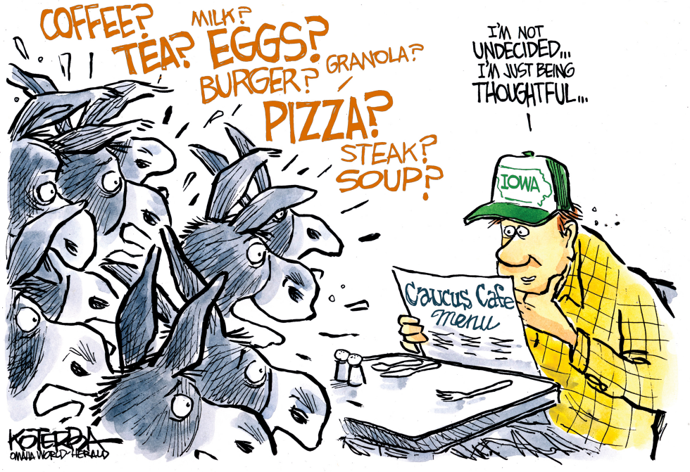 Caucus Cafe—What Are We Having?