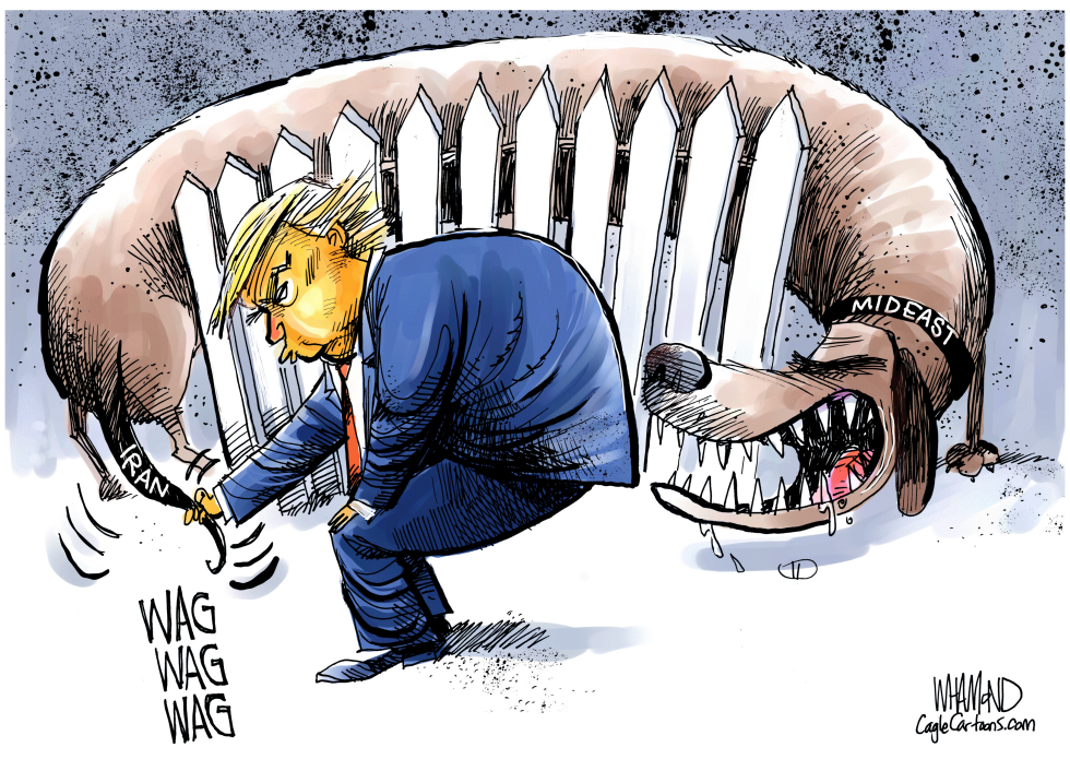  WAGGING THE DOG by Dave Whamond