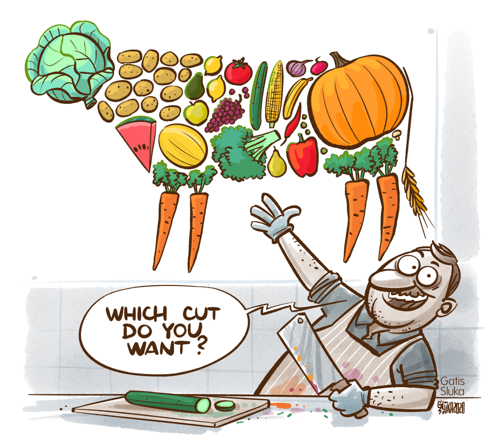 Less meat