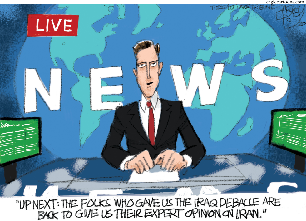  SAME OLD LIES by Pat Bagley