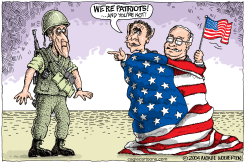  BUSH PATRIOTISM by Monte Wolverton