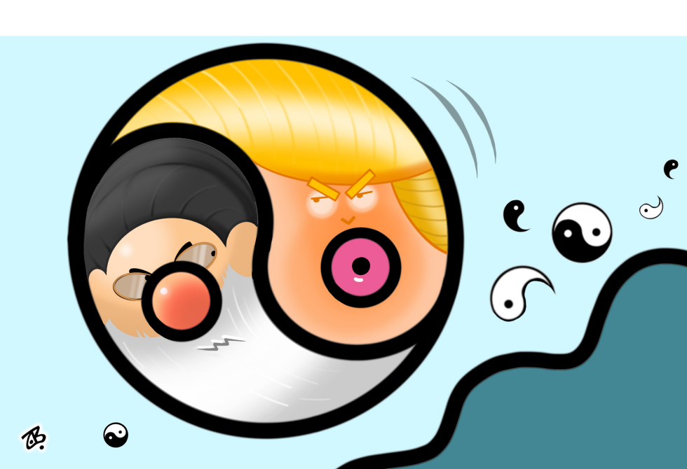 Trump vs Khamenei