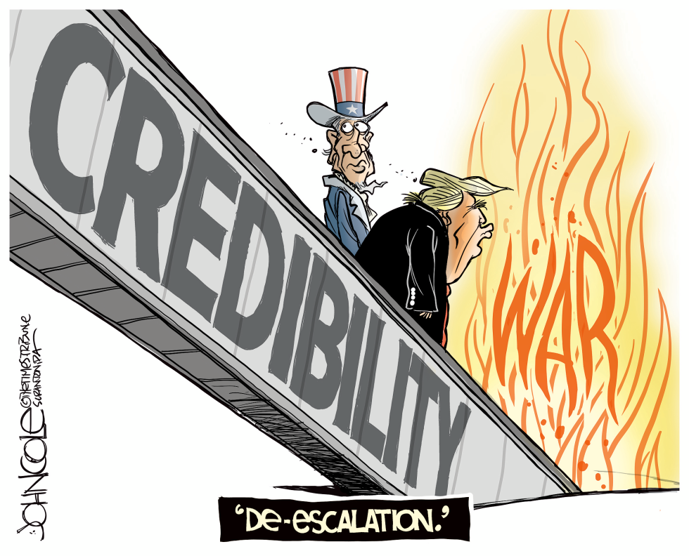 Trump Iran credibility